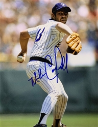 MIKE CALDWELL SIGNED 8X10 BREWERS PHOTO #1