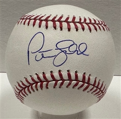 PETE LADD SIGNED OFFICIAL MLB BASEBALL - BREWERS