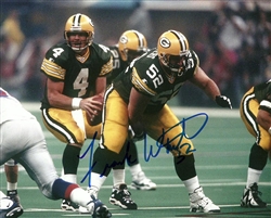 FRANK WINTERS SIGNED 8X10 PACKERS PHOTO #4