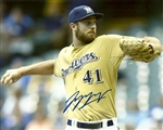 TAYLOR JUNGMANN SIGNED 8X10 BREWERS PHOTO #3