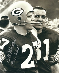 BILL "RED" MACK SIGNED 8X10 PACKERS PHOTO #2