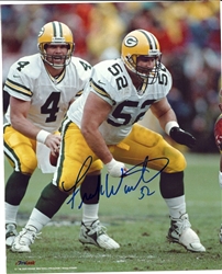 FRANK WINTERS SIGNED 8X10 PACKERS PHOTO #9