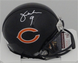 JIM McMAHON SIGNED BEARS MINI HELMET - JSA