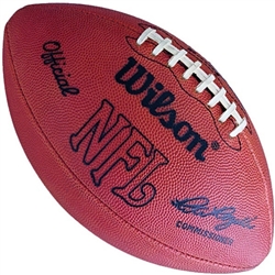 UNSIGNED WILSON AUTHENTIC PETE ROZELLE FOOTBALL