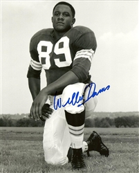 WILLIE DAVIS SIGNED 8X10 PACKERS PHOTO #10