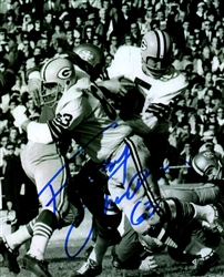 FUZZY THURSTON (d) SIGNED 8X10 PACKERS PHOTO #1