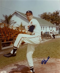 BOB BUHL (d) SIGNED 8X10 BRAVES PHOTO #1