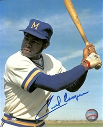 CECIL COOPER SIGNED 8X10 BREWERS PHOTO #13