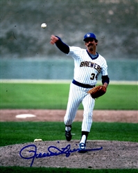 ROLLIE FINGERS SIGNED 8X10 BREWERS PHOTO #5