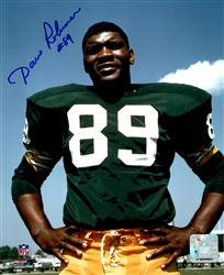 DAVE ROBINSON SIGNED 8x10 PACKERS PHOTO #1