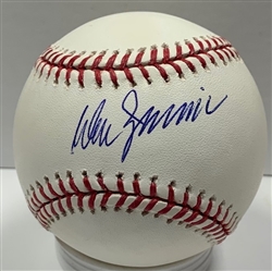 DON ZIMMER SIGNED OFFICIAL MLB BASEBALL - JSA