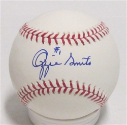 OZZIE SMITH #1 SIGNED OFFICIAL MLB BASEBALL - JSA