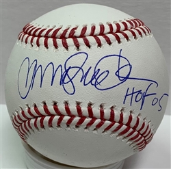 RYNE SANDBERG SIGNED OFFICIAL MLB BASEBALL W/ HOF - CUBS - JSA