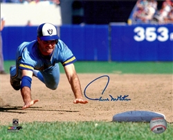 PAUL MOLITOR SIGNED 8X10 BREWERS PHOTO #6