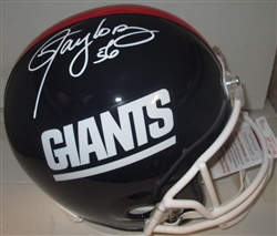 LAWRENCE TAYLOR SIGNED REPLICA GIANTS HELMET - JSA