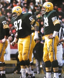 DAVE ROBINSON SIGNED 16X20 PACKERS PHOTO #9
