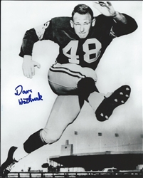 DAVE HATHCOCK SIGNED 8X10 PACKERS PHOTO #1