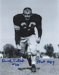 DERAL TETEAK SIGNED 8X10 PACKERS PHOTO #1
