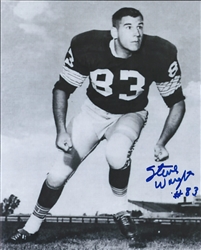 STEVE WRIGHT SIGNED 8X10 PACKERS PHOTO #4