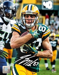 JORDY NELSON SIGNED 8X10 PACKERS PHOTO #19