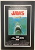 JAWS FRAMED 11X17 MOVIE POSTER