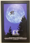 E.T. THE EXTRA-TERRESTRIAL FRAMED 11X17 MOVIE POSTER