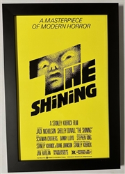 THE SHINING FRAMED 11X17 MOVIE POSTER