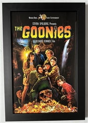 THE GOONIES FRAMED 11X17 MOVIE POSTER