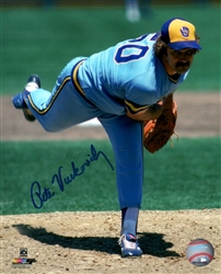 PETE VUCKOVICH SIGNED 8X10 BREWERS PHOTO #2