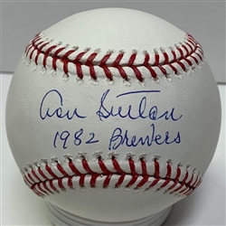 DON SUTTON SIGNED OFFICIAL MLB BASEBALL W/ 1982 BREWERS