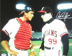 CHARLIE SHEEN SIGNED MAJOR LEAGUE 11x14 MOVIE PHOTO #3 - PSA