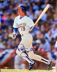 ROBIN YOUNT SIGNED 16x20 BREWERS PHOTO #5 - JSA