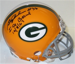 BEN WILSON SIGNED PACKERS MINI HELMET W/ ICE BOWL