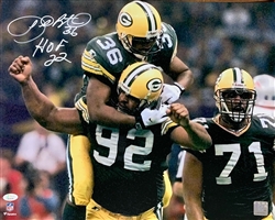 LEROY BUTLER SIGNED 11X14 PACKERS PHOTO #4 W/ HOF '22