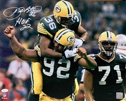 LEROY BUTLER SIGNED 16X20 PACKERS PHOTO #4 W/ HOF '22 - JSA