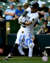 ERIC SOGARD SIGNED 8X10 BREWERS PHOTO #2