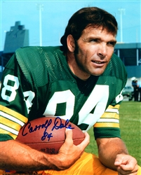 CARROLL DALE SIGNED 8X10 PACKERS PHOTO #2