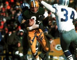 CARROLL DALE SIGNED 8X10 PACKERS PHOTO #4