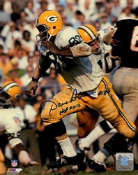 DAVE ROBINSON SIGNED 8X10 PACKERS PHOTO #8 W/ HOF