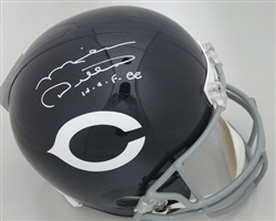 MIKE DITKA SIGNED FULL SIZE BEARS REPLICA HELMET - JSA