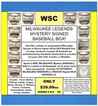 WSC MYSTERY BASEBALL BOX - MILWAUKEE EDITION SERIES 9