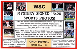WSC MYSTERY 16X20 BOX PACK - MISC SPORTS EDITION SERIES 2