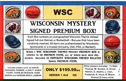 WSC MYSTERY SIGNED PREMIUM BOX - WISCONSIN EDITION SERIES 1