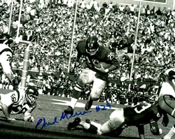 CHUCK MERCEIN SIGNED 8X10 NY GIANTS PHOTO #8