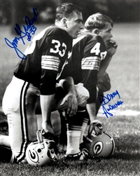 DONNY ANDERSON & JIM GRABOWSKI SIGNED 8X10 PACKERS PHOTO