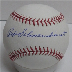 RED SCHOENDIENST SIGNED OFFICIAL MLB BASEBALL