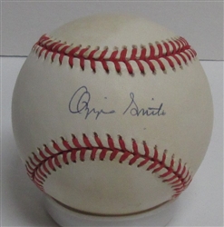 OZZIE SMITH SIGNED OFFICIAL AL BASEBALL - JSA