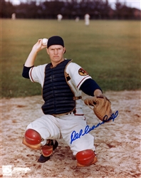 DEL CRANDALL SIGNED 8x10 MILW BRAVES PHOTO #4