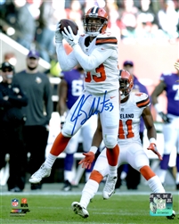 JOE SCHOBERT SIGNED BROWNS 8X10 PHOTO #1