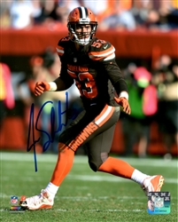 JOE SCHOBERT SIGNED BROWNS 8X10 PHOTO #2